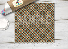 Tartan Plaid Patterned Adhesive Vinyl 458