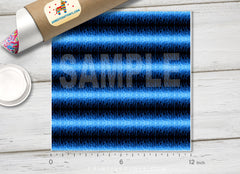 Blue Fire Printed HTV- 790