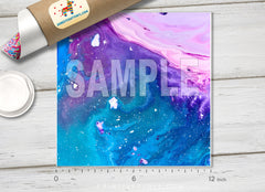 Oil Marble Patterned HTV 966