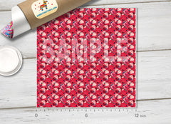 Watercolor Floral Roses Patterned HTV 550
