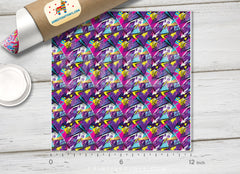 Abstract graffiti Pattern Adhesive Vinyl 490