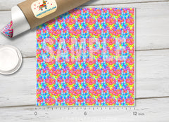Watercolor Rainbow Balloon Patterned HTV-844