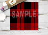 Lumberjack plaid Patterned HTV 041