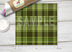 Check Plaid Tartan Patterned HTV 594