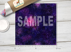 Starry Sky Galaxy Space Patterned HTV 380