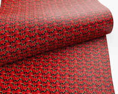 Small Flower Roses Patterned Faux Leather FL-003