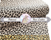 Leopard Printed Faux Leather FL021