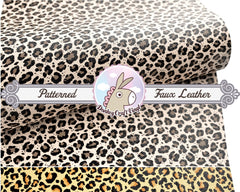 Leopard Printed Faux Leather FL021