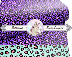 Leopard Printed Faux Leather FL-043