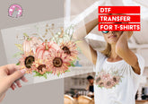 Watercolor Pumpkin DTF Transfer for T-shirts, Hoodies, heat Transfer, Ready To Press Heat Press Transfers DTF15