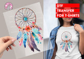 Dream Capture Transfer for T-shirts, Hoodies, Heat Transfer, Ready For Press Heat Press Transfers DTF35