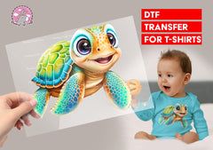 Turtle DTF Transfers DTF91