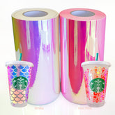 Opal Holographic Adhesive Vinyl, Monogram Decal, Craft decal, Tumbler Vinyl,Permanent vinyl 12" X 12"