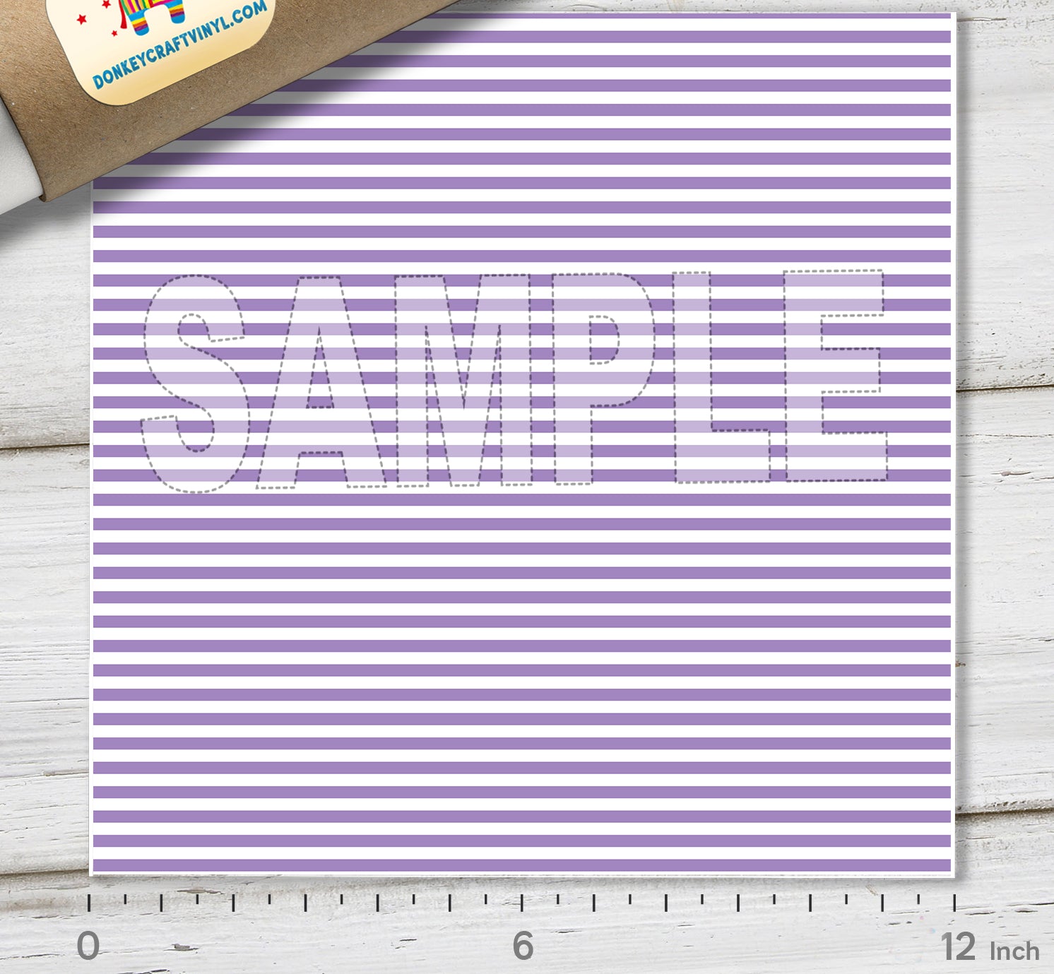 Pastel Vertical Stripes HTV 1580