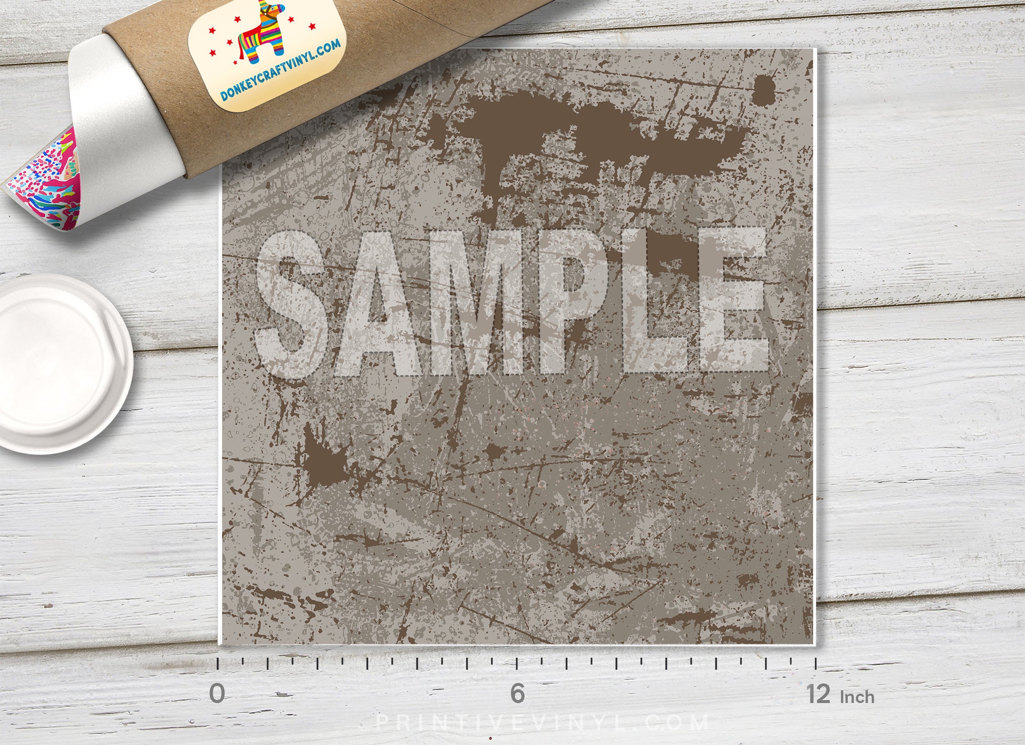 Grunge Background Adhesive Vinyl 1275