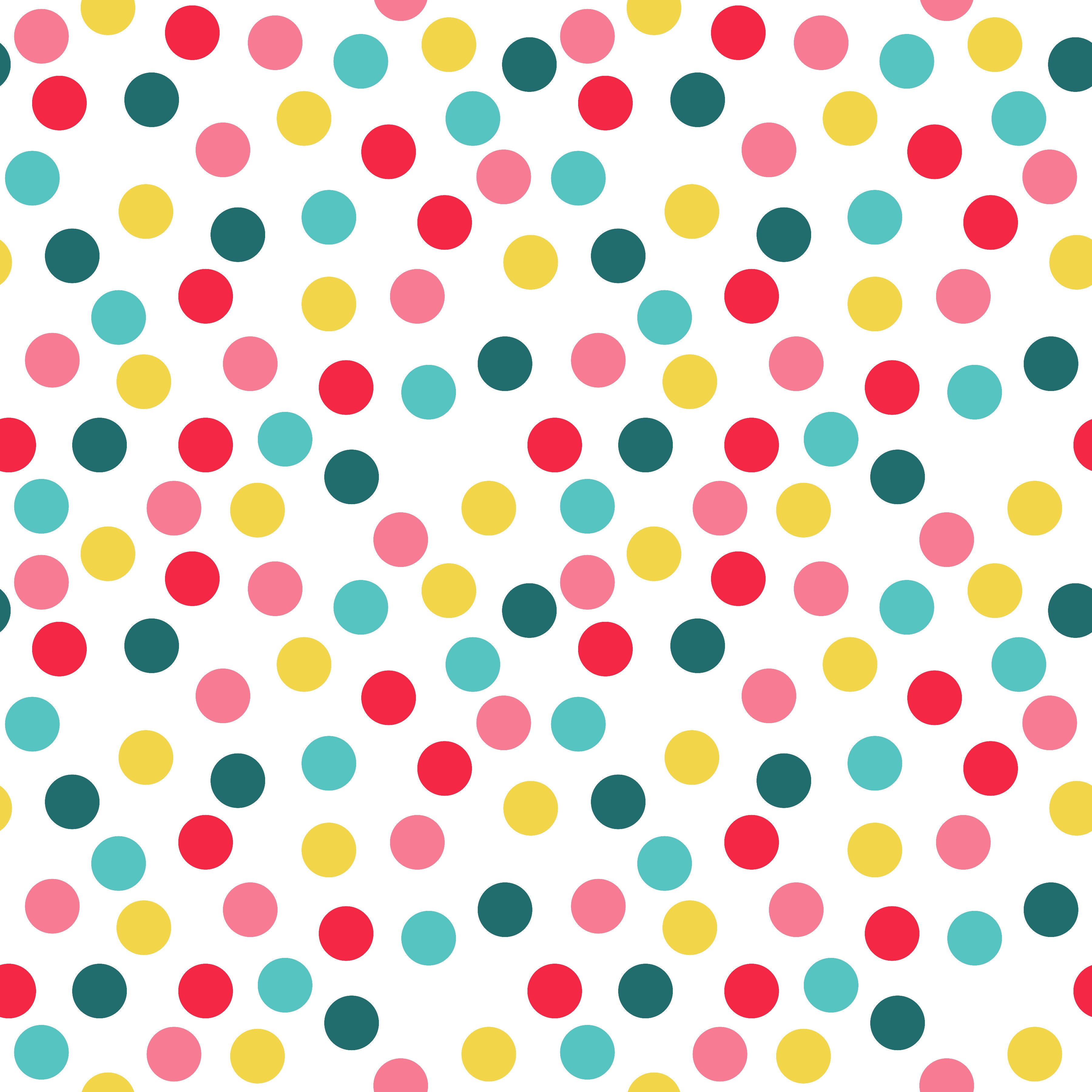 Polka Dot Adhesive Vinyl 1374 - Donkey Craft Vinyl
