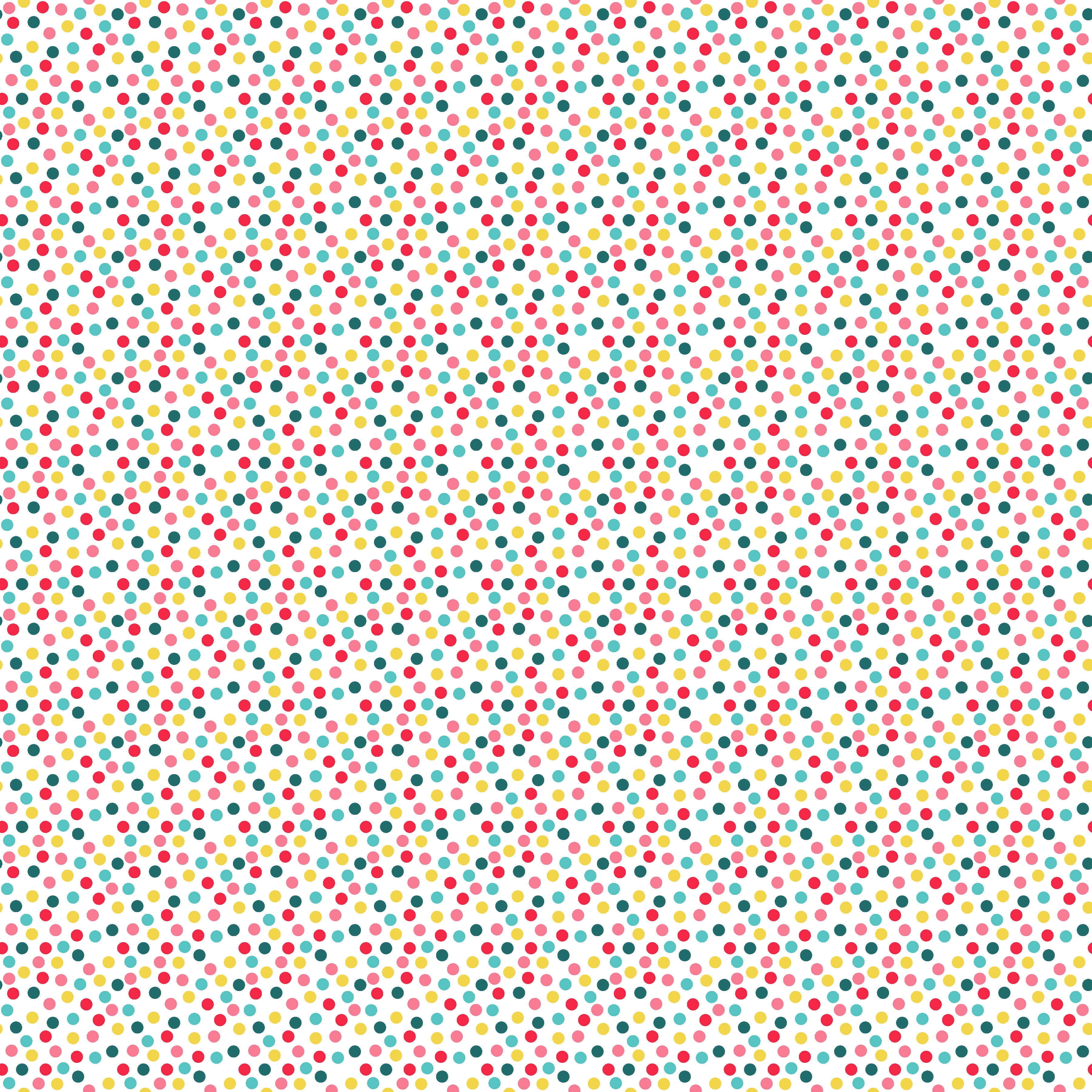 Polka Dot Adhesive Vinyl 1374 - Donkey Craft Vinyl