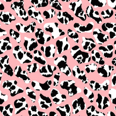 Pink Cow Print Patterned Adhesive Vinyl 1463 - Donkey Craft Vinyl