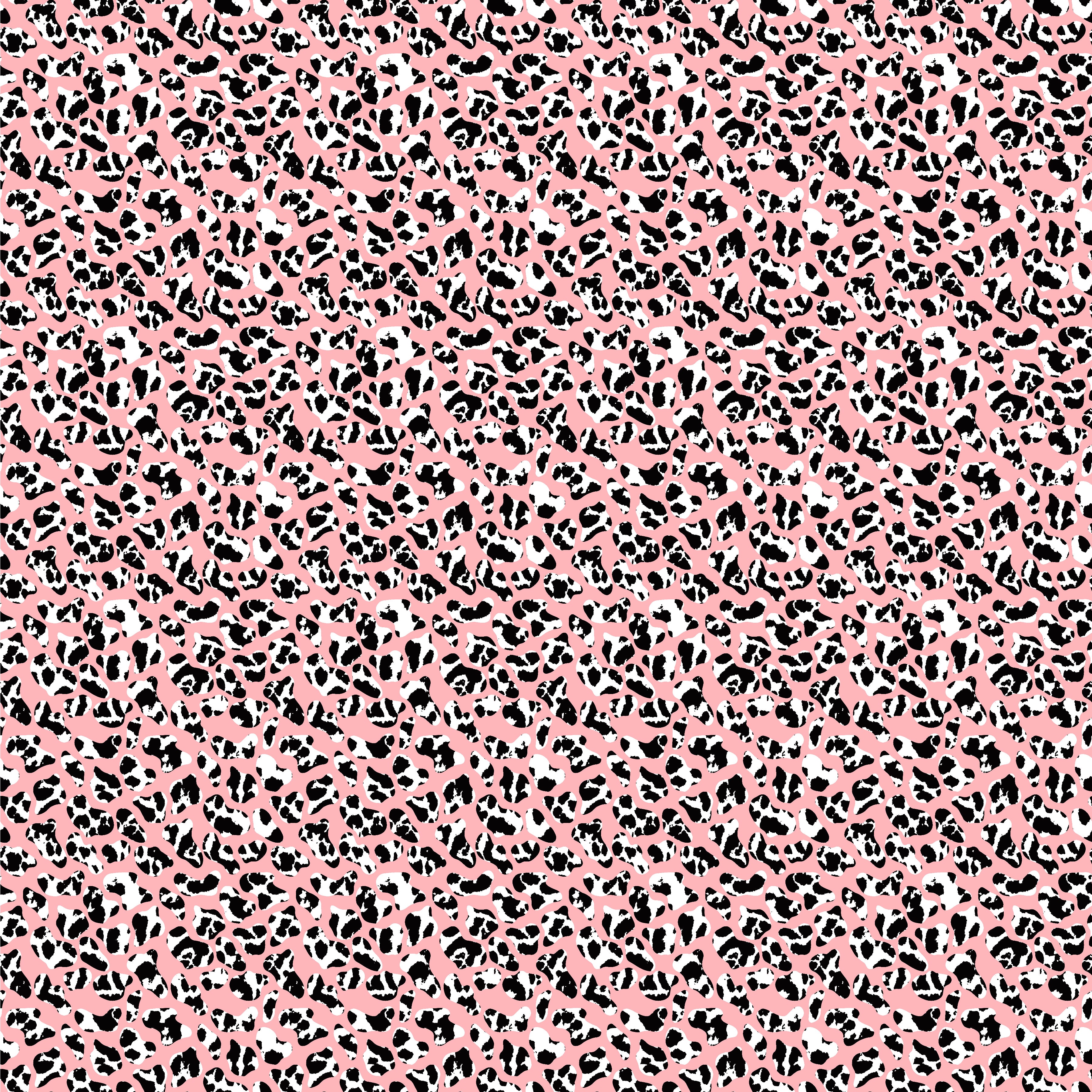 Pink Cow Print Patterned HTV 1463 - Donkey Craft Vinyl