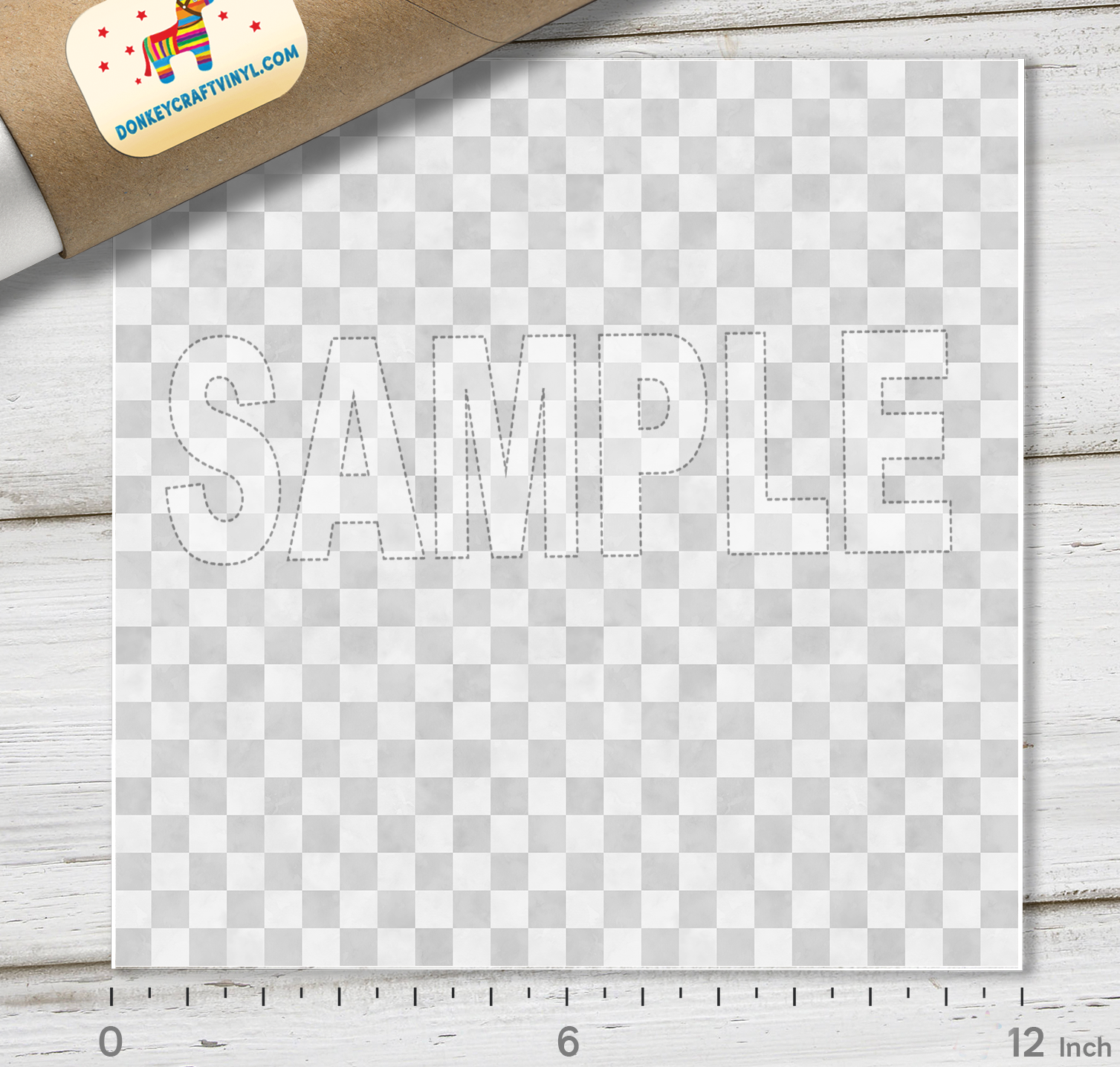 Checkerboard Patterned HTV 1582