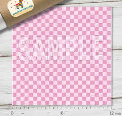 Checkerboard Patterned HTV 1582