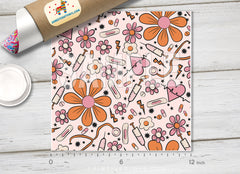 Retro Medical Theme HTV 1661 - Donkey Craft Vinyl