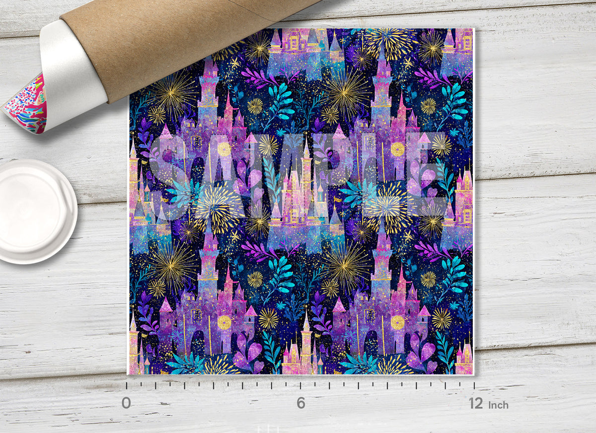 Magical Castle Fireworks HTV 1744