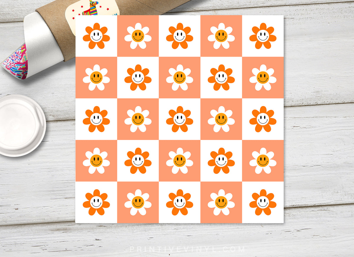 Abstract Patterned Adhesive Vinyl 1599