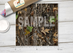 Woodland Camo Adhesive Vinyl 1693