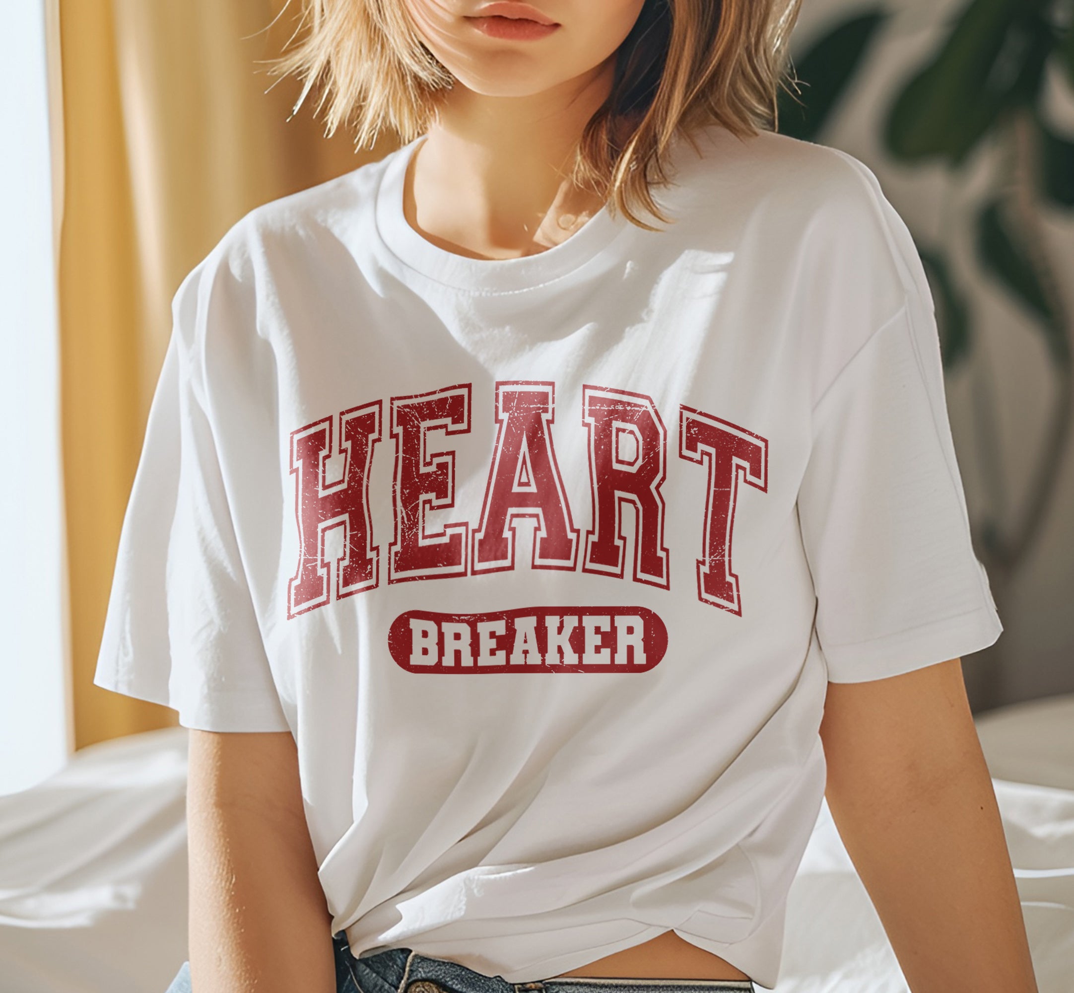 Pink Coquette Heart Bow Valentine's Day DTF Transfer, Ready to Press DTF505