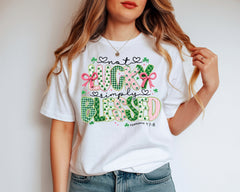 Not Lucky Simply Blessed St. Patrick's Day DTF Transfer, Ready to Press DTF673