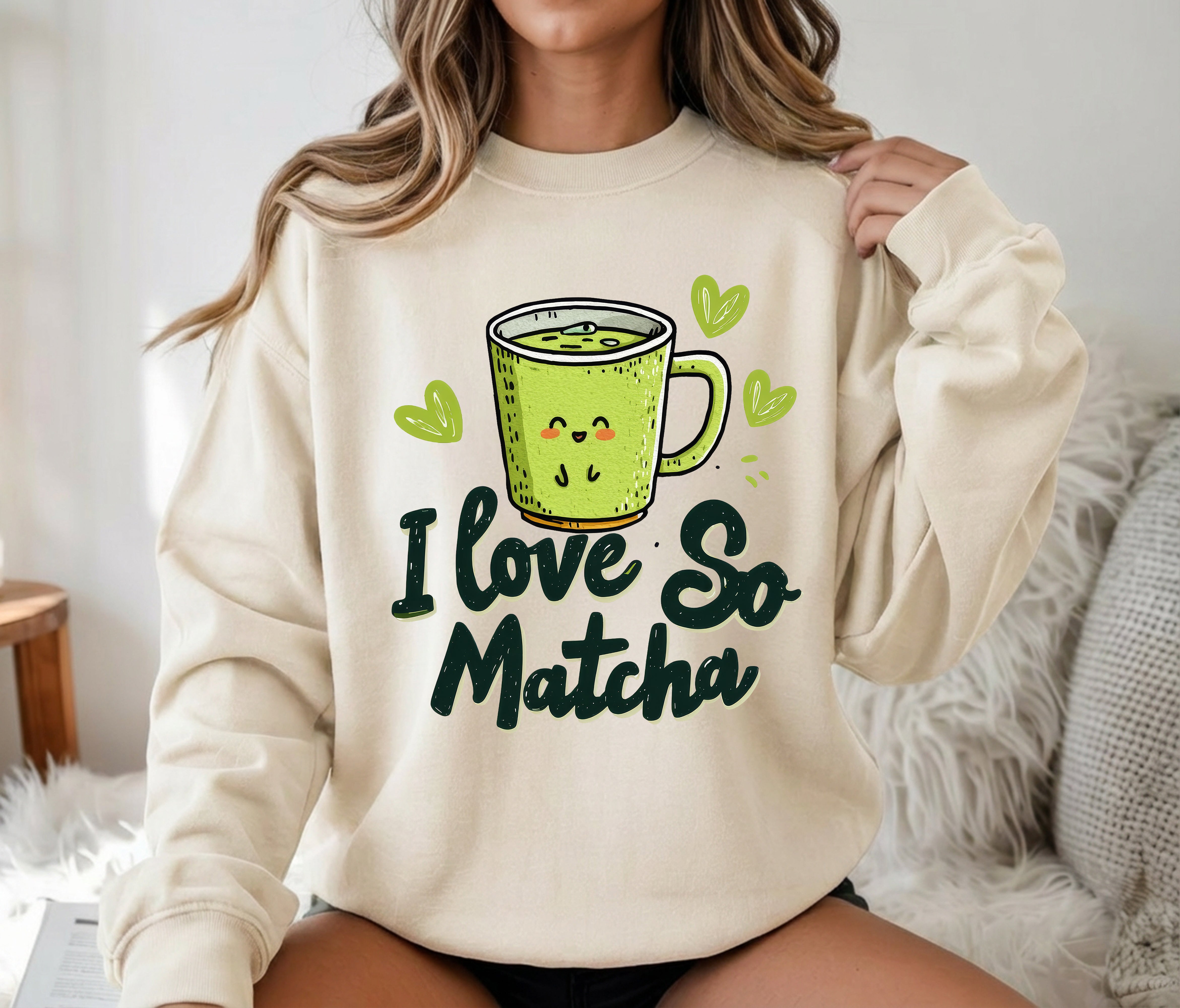 I Love So Matcha DTF Transfer, Ready to Press DTF641