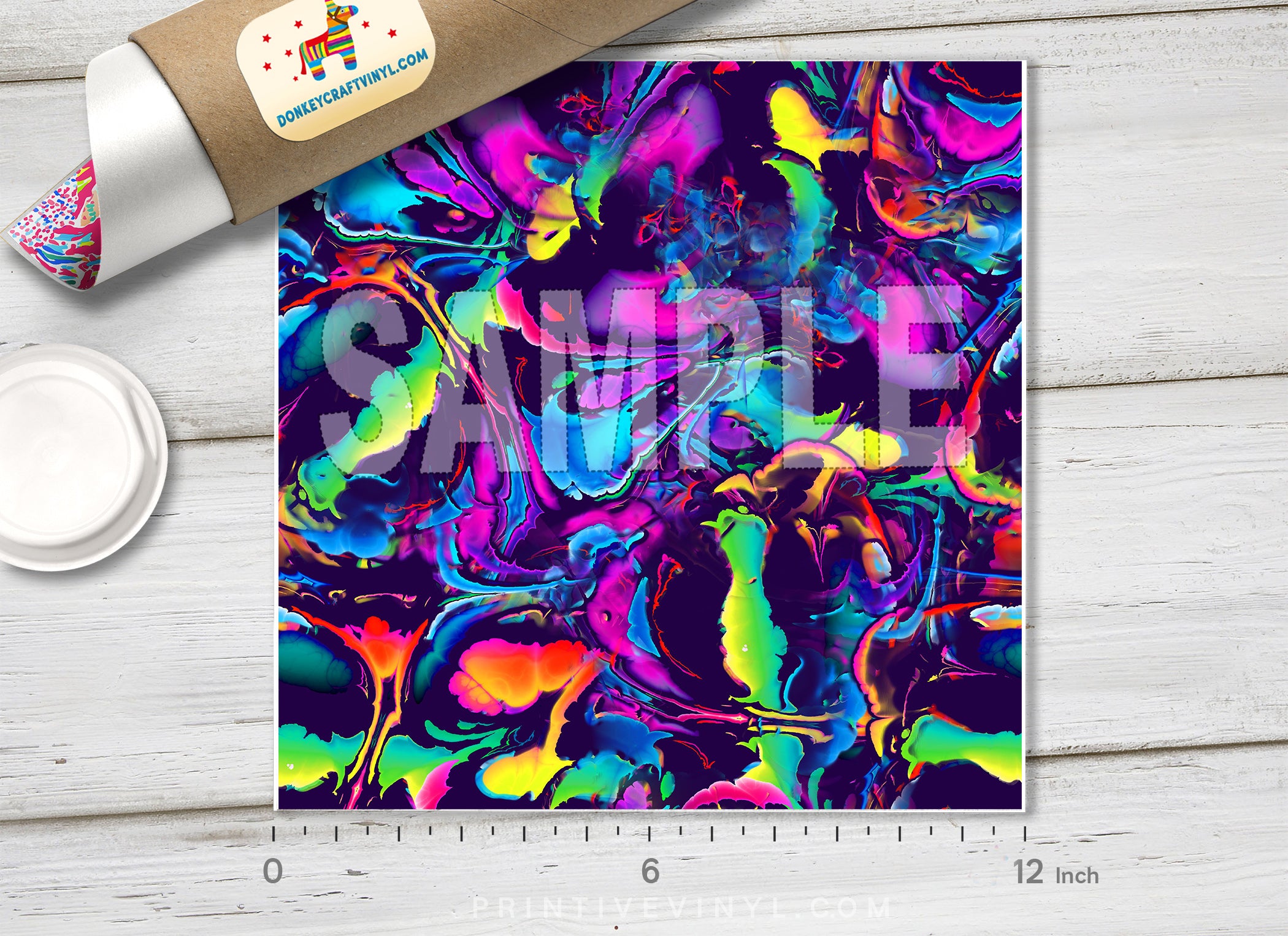 Liquid Marble Adhesive Vinyl 1318 - Donkey Craft Vinyl