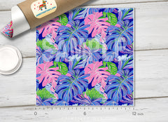 Lilly Inspired Pattern Adhesive Vinyl L157 - Donkey Craft Vinyl
