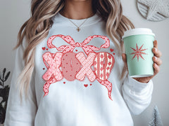 XOXO Coquette Bow DTF Transfer, Ready to Press DTF621