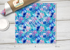 Lilly Inspired Pattern Adhesive Vinyl L153 - Donkey Craft Vinyl