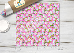 Lilly Inspired Pattern Adhesive Vinyl L152 - Donkey Craft Vinyl