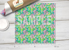 Lilly Inspired Floral Patterned HTV L150