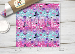 Pastel Halloween Spooky Adhesive Vinyl 1713