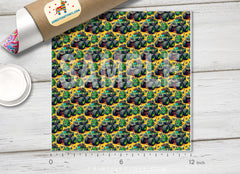 Zombie Monster Truck and Skulls Adhesive Vinyl 1656 - Donkey Craft Vinyl