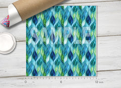 Abstract Water Wavy Patterned HTV 1727