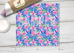 Lilly Inspired Floral Patterned HTV L151