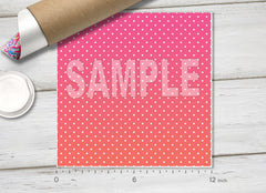 Pastel Pink Polka Dot Adhesive Vinyl 1653 - Donkey Craft Vinyl