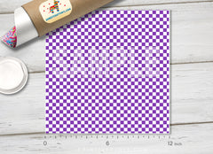 Colored Checker Pattern Adhesive Vinyl 732