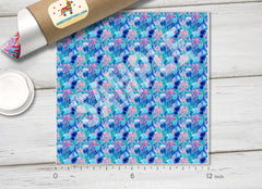 Lilly Inspired Pattern Adhesive Vinyl L153 - Donkey Craft Vinyl