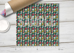 Winter Dogs in Scarves Pattern HTV 1745