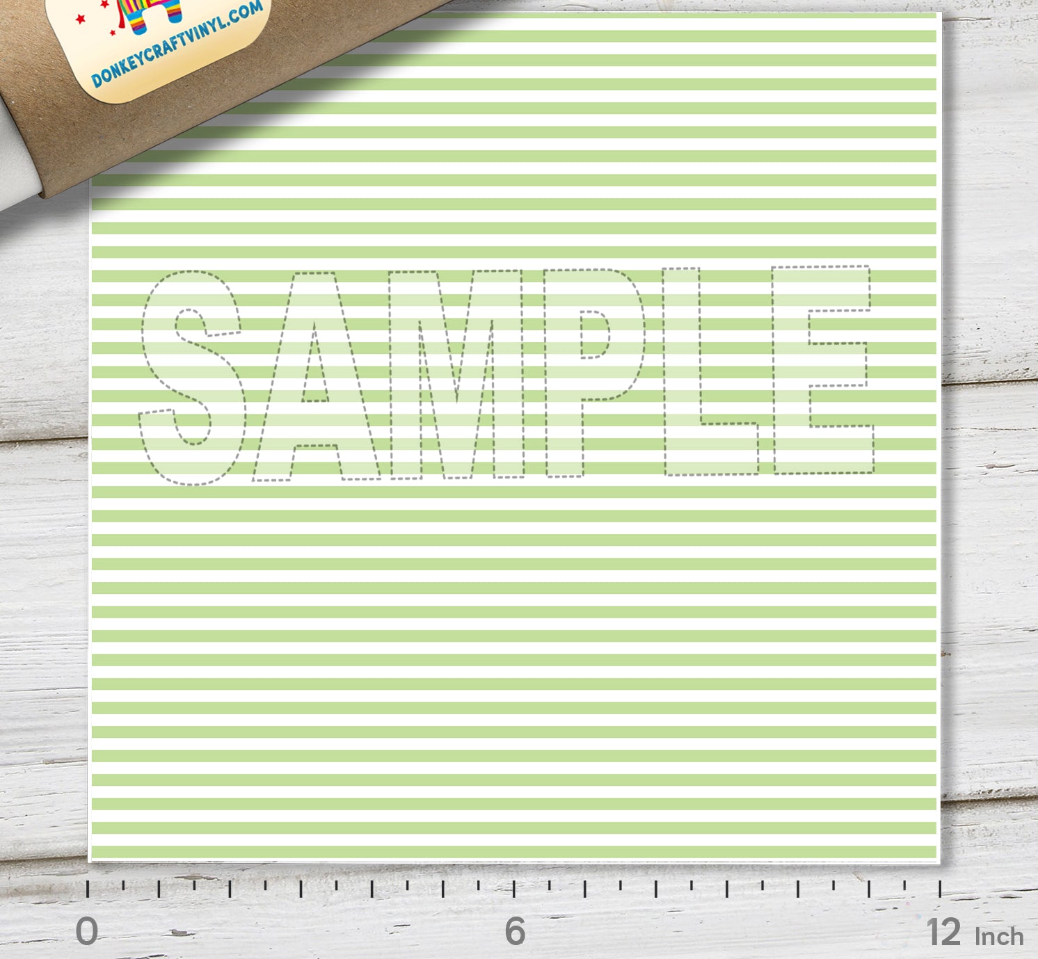 Pastel Vertical Stripes HTV 1580