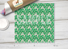 Tropical Banana Leaf Adhesive Vinyl 1679