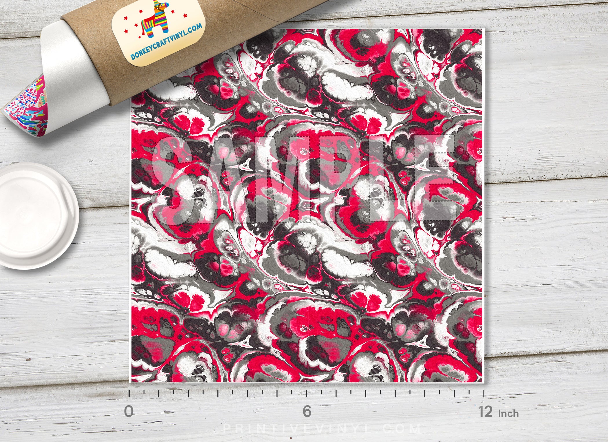 Liquid Marble Adhesive Vinyl 1318 - Donkey Craft Vinyl