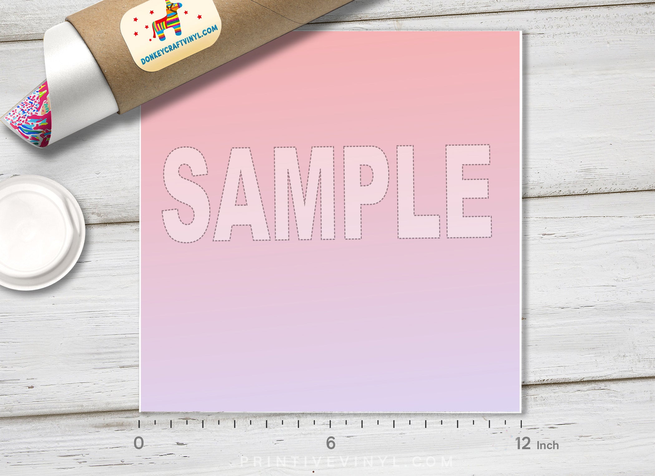 Gradient Ombre Patterned Adhesive Vinyl 880
